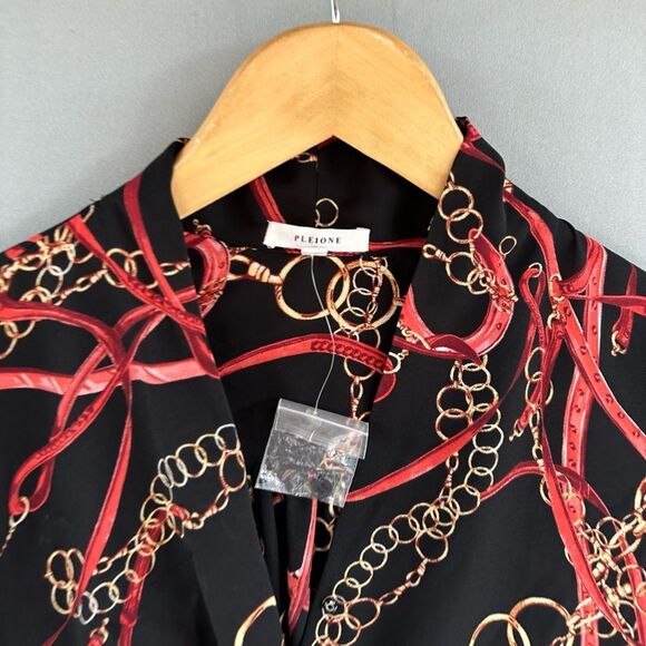 🎉5 for $45 🎉Pleione Top Blouse Shirt Size XS - Picture 4 of 8
